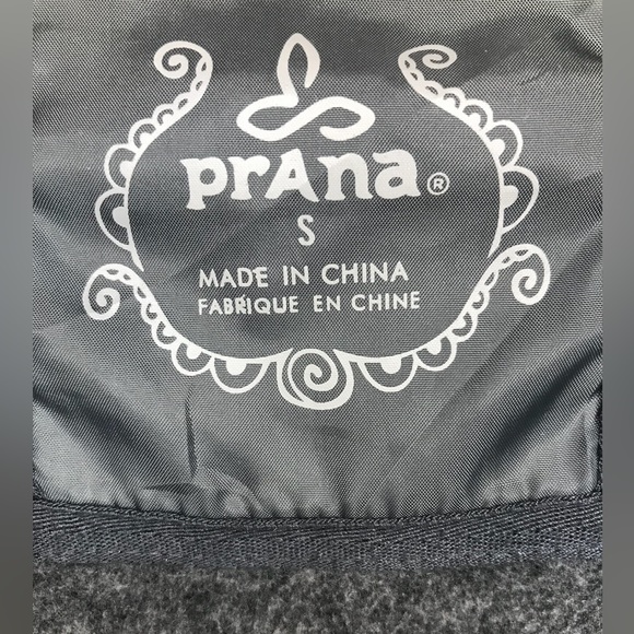 PrAna Women's Grey Drea Front-Zip Hoodie/Jacket Size S - Picture 11 of 15